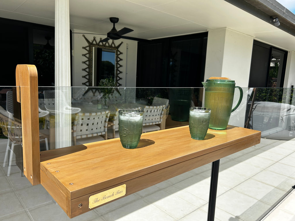 The Bench Bar for Frameless Glass Pool Fence "Colin" - Balustrade and Balcony