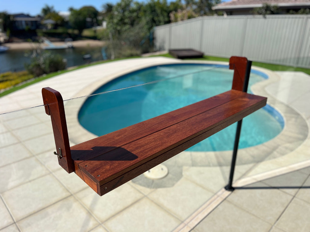 The Bench Bar for Frameless Glass Pool Fence "Colin" - Balustrade and Balcony